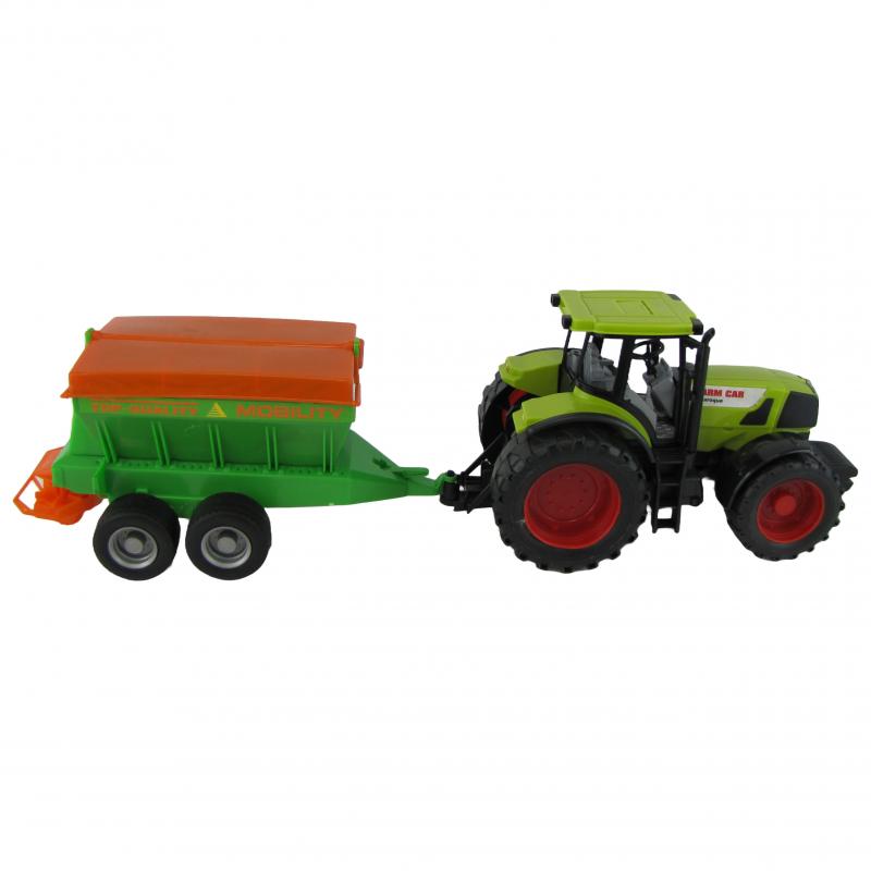 TRAKTOR Z MASZYNĄ ROLNICZĄ